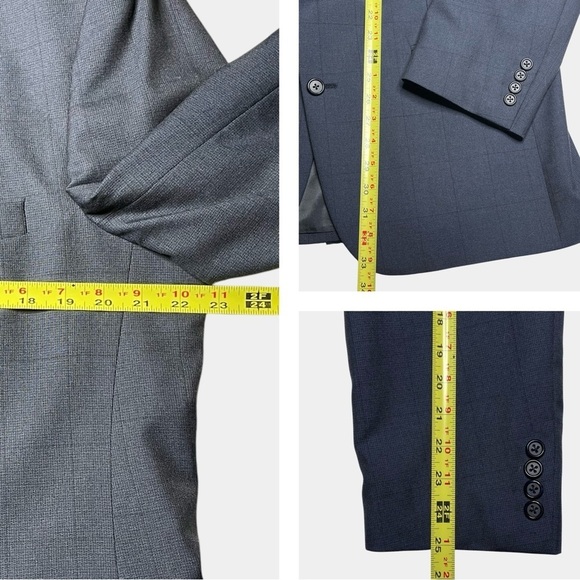 Burberrys Vintage Burberry 100% Wool 2-Piece Suit Navy - Picture 10 of 16